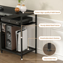 Advwin 160cm TV unit Cabinet with RGB LED Light and Drawers