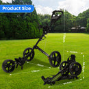 Advwin 3-Wheel Foldable Golf Cart w/ Storage Bag (Pre-Order)