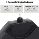 Advwin 4-Piece Cantilever Umbrella Base