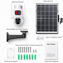 Advwin 2K Solar Security Camera w/ WiFi & Night Vision
