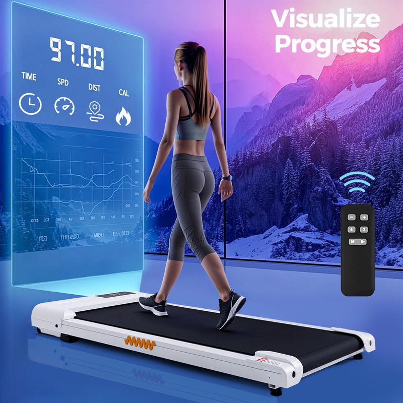 Advwin Under Desk Electric Treadmill 5% Incline