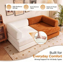 Advwin 5-in-1 Convertible Folding Loveseat Sofa Bed