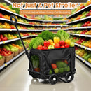 Advwin Foldable Pet Stroller with Removable Carrier