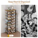 Advwin 8-Tier Vertical Shoe Rack Organiser Narrow