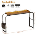 Advwin LED Over Bed Desk w/ Charging Station