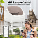 Advwin Open Top Automatic Self Cleaning Cat Litter Box