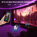 Advwin 1080P Mini Projector with WiFi6 & BT5.4
