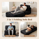 Advwin 3-in-1 Folding Sofa Bed with Pillow