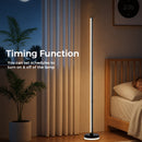 Advwin 4-Segment Modular LED Corner Floor Lamp