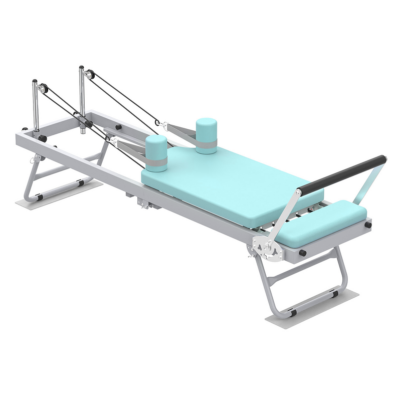Advwin Foldable Pilates Reformer Machine with Wheels