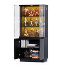 Advwin LED Glass Display Cabinet w/ Motion Sensor