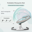 Advwin Electric Baby Swing Foldable Mosquito Net