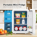 Advwin 13L Portable Mini Fridge White