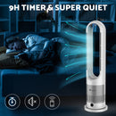 Advwin Bladeless Tower Fan 2 in 1 Electric Heater Fan