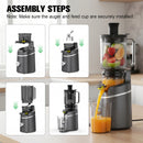 Advwin  Cold Press Juicer with Ice Cream Strainer