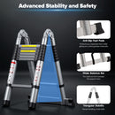 Advwin Multi-Purpose Telescopic Ladder 4.4m Aluminum