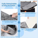 Advwin Washable Dog Car Seat for Medium/Large Dogs