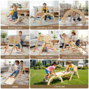 Advwin Climb Playset 8-in-1 Baby Climbing Frame Set