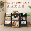 Advwin Vinyl Storage Record Player Stand