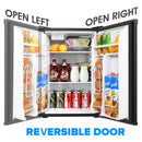 Advwin 73L Electric Mini Fridge Freezer Portable Bar