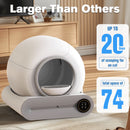 Advwin Smart Cat Litter Box Self Cleaning Odor-Removal