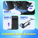 Advwin Kick Scooter Folding Scooter 3 Adjustable Height