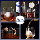 Advwin Sphere Ice Maker Machine with Self-Cleaning