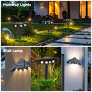 Advwin Solar Outdoor Ground/Wall 2 In 1 Lights