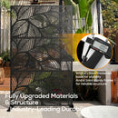 Advwin Leaf Metal Privacy Screen 119x183.5cm