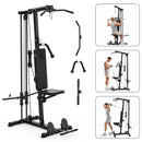 Advwin LAT Pulldown Machine &Low Row Cable Station