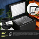 Advwin 50L Chest Freezer with Removable Wire Basket