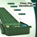 Advwin Golf Putting Mat with Auto Ball Return & 5 Holes