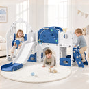 Advwin 10-in-1 Kids Slide Swing Set Indoor & Outdoor Playset