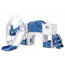 Advwin 10-in-1 Kids Slide Swing Set Indoor & Outdoor Playset