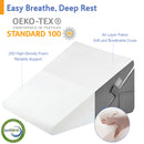 Advwin Bed Wedge Pillow Set  Adjustable Foam Reading Pillow (Pre-Order)