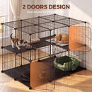 Advwin Metal Wire Pet Playpen Cat Enclosure