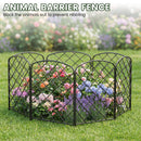 Advwin 10 Panels Metal Garden Fence Animal Barrier (Pre-Order)