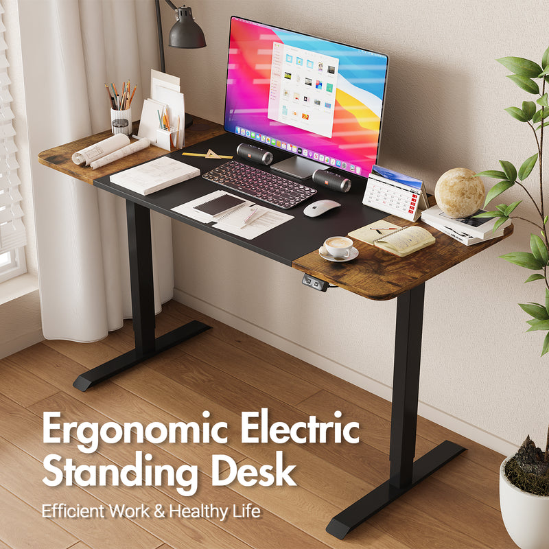 Advwin Electric Adjustable Height Standing Desk 140cm