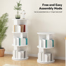 Advwin 3-Tier Rotating 360° Bookshelf Organizer