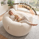 Advwin Petal Shaped Corduroy Bean Bag Chair
