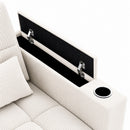 Advwin 3-in-1 Corduroy Convertible Sofa Bed