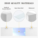 Advwin LED TV Unit Cabinet Entertainment Unit White