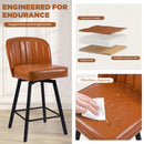 Advwin Set of 4 360° Swivel Bar Stools