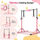 Advwin Gymnastics Bar for Kids Quick Foldable Horizontal Bar
