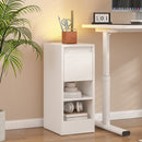 Advwin LED End Table Sofa Side Table with Drawers