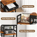 Advwin 3 Tier Record Player Stand