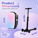 Advwin 4-in-1 Kids Ride-On Scooter Suitcase