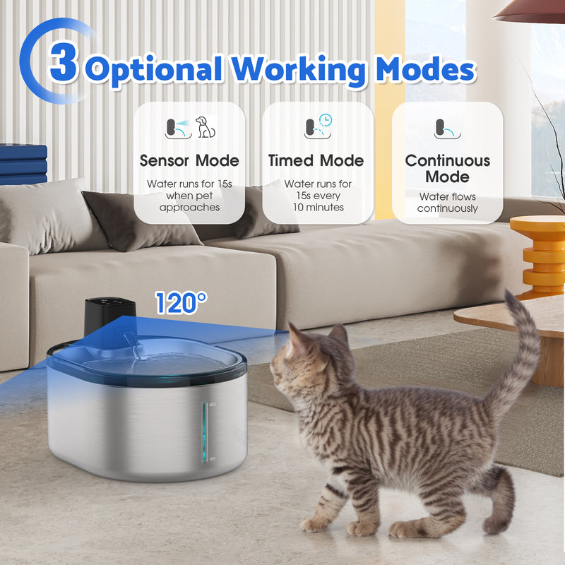 Advwin 4L Wireless Cat Water Fountain(Pre-order)