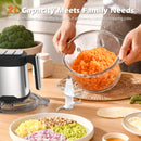 Advwin 2L Food Processor & Chopper 3-Speed Mixer