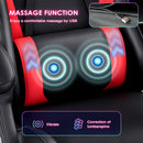 Advwin Gaming Chair w/ Massage Lumbar Cushion